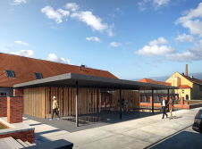 Projekty » Vstup restaurace Na Spilce